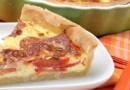 Tarta de Queso Mascarpone, Jamón Serrano y Tomates Confitado