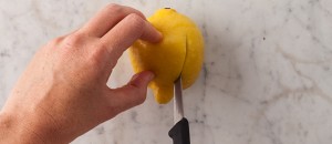 Corte de limón