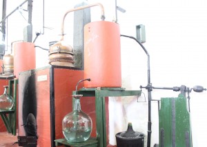Destilación en alambiques