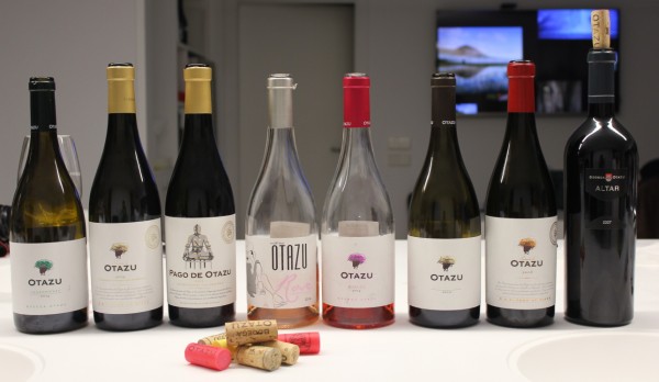 8 vinos: desde rosados a blancos y tintos.