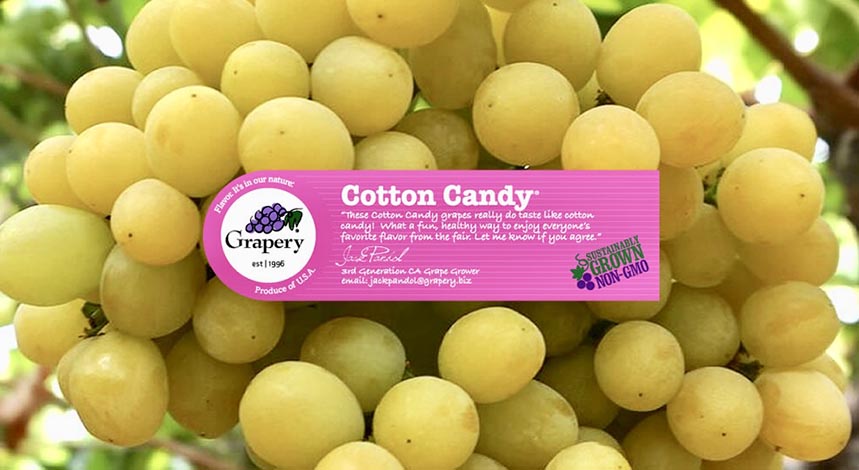 Cotton candy grapes